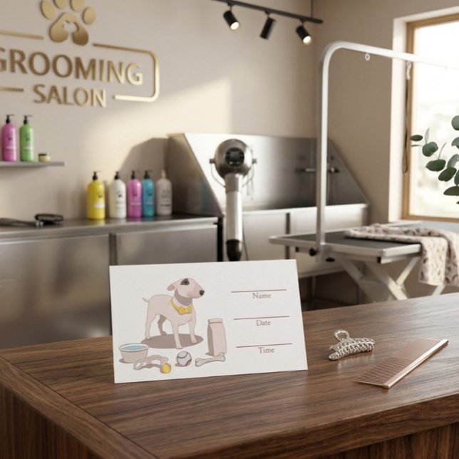 Carte de rendez-vous personnalisable pour salon de (Créateur téléchargé)