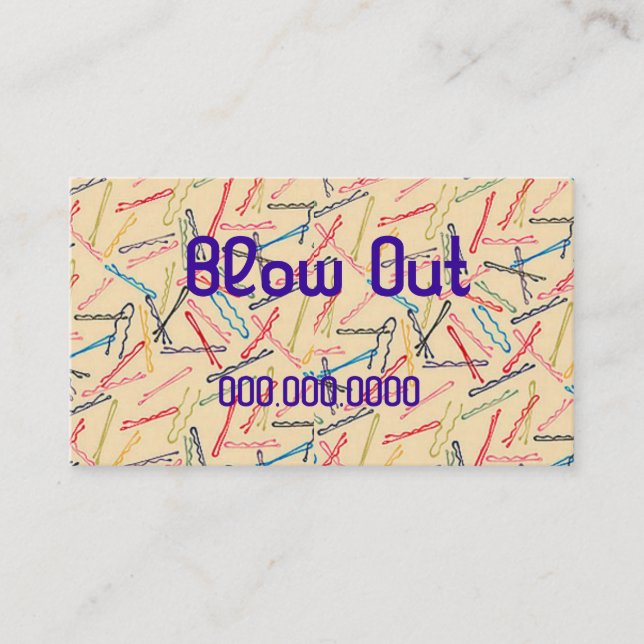 Carte De Rendez-vous Pince Regualr (Devant)