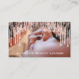 Carte de rendez-vous pour Rose de maquillage photo