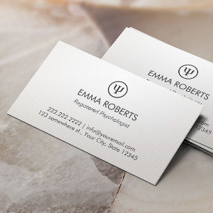 Carte De Rendez-vous Psychologue-Nomination professionnelle simple