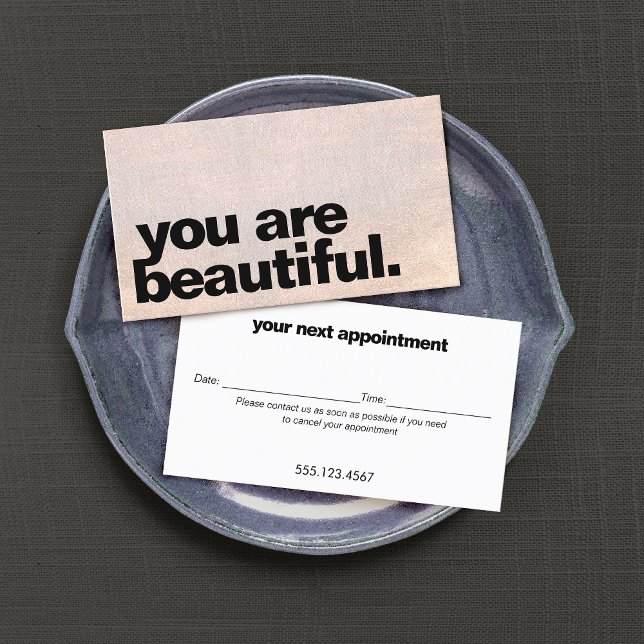 Carte De Rendez-vous Rappel de nomination moderne (Créateur téléchargé)