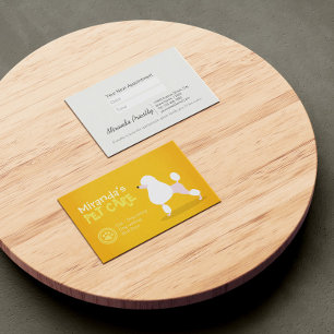Carte De Rendez-vous Salon de beauté pour la toilette et le toilettage