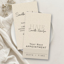 Salon de coiffure Earthy Moderne Bohème Rendez-vou