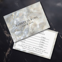 SALON EN MARBRE D'ARGENT BLANC