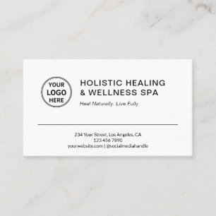 Carte De Rendez-vous Thérapeute Coach en Santé Holistique