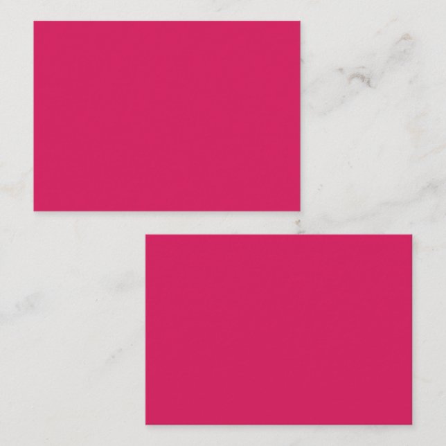 Carte De Rendez-vous Un ensemble de fleurs rouges et roses avec un feui (Devant / Derrière)