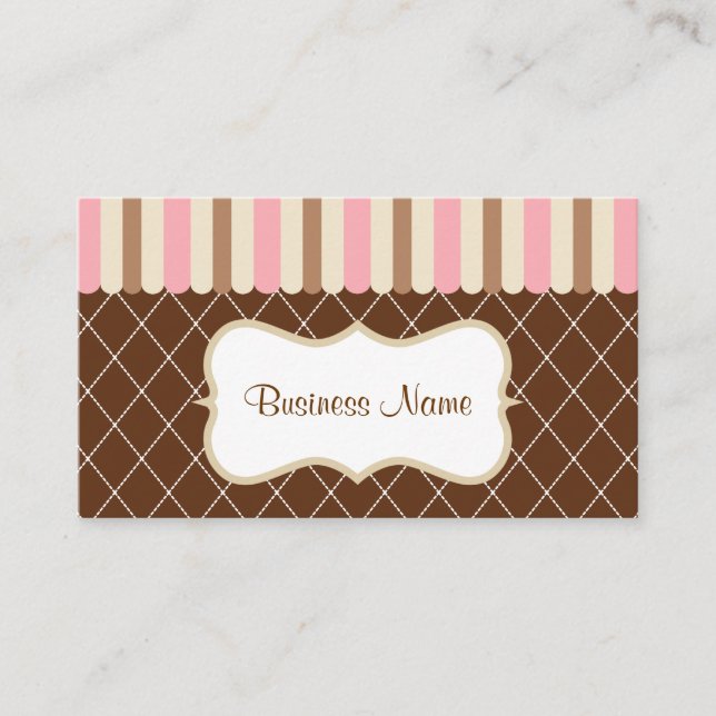 Carte de rendez-vous vintage Sweets (Devant)