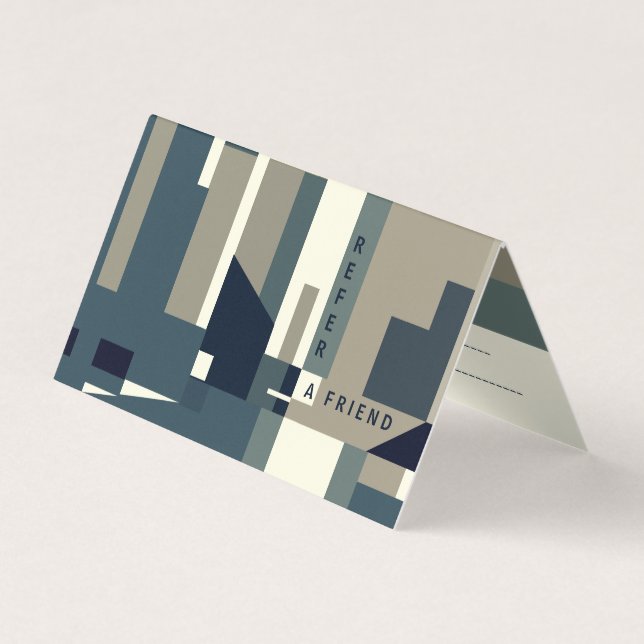 Carte de renvoi moderne (Devant)