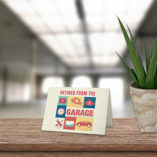 Carte de réparateur de voiture automatique à la re