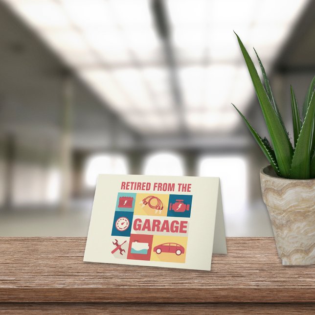 Carte de réparateur de voiture automatique à la re (Créateur téléchargé)