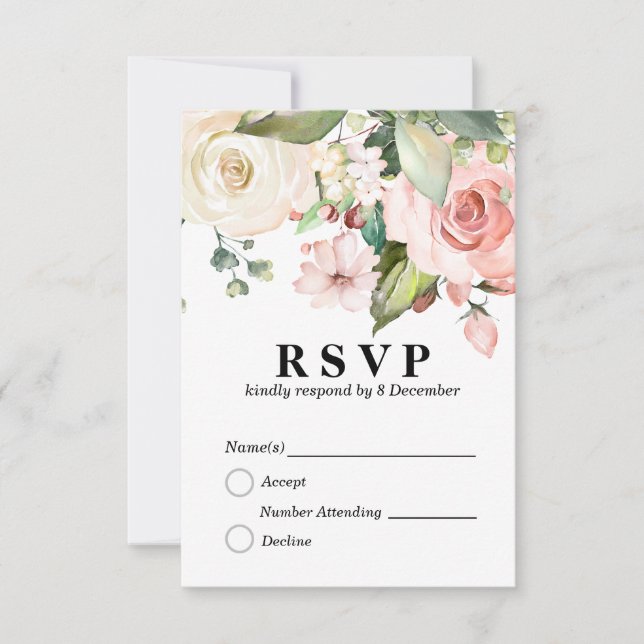 carte de réponse 3,5 po x 5 po (Devant)