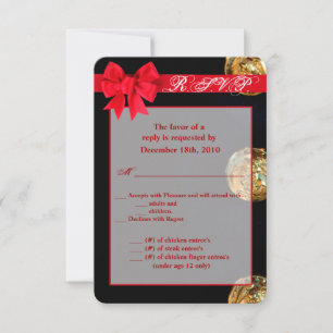 Carte de réponse 3,5x5 tenue de cérémonie marine b