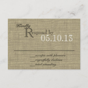 Carte de réponse à la poule violette