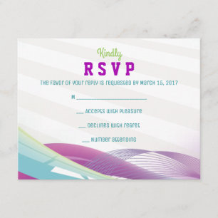 Carte de réponse à l'invitation de la SOCCER GIRL 