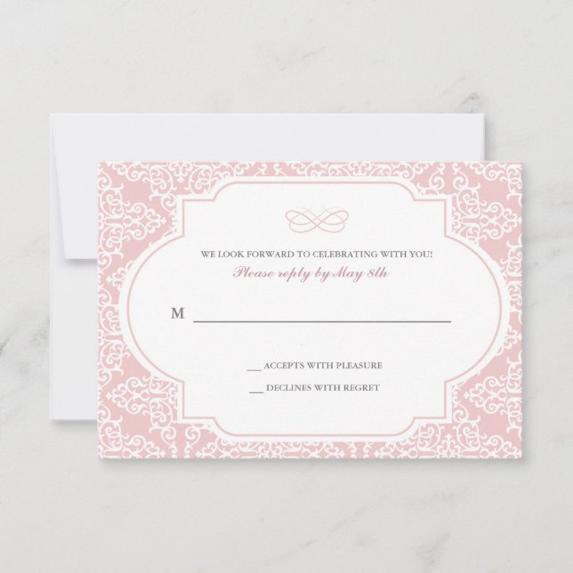 Carte de réponse Amour Véritable (Devant)