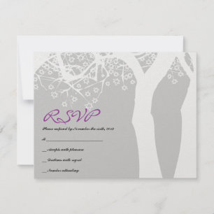 Carte de réponse Bat mitzvah à la barre d'ARBRE ST