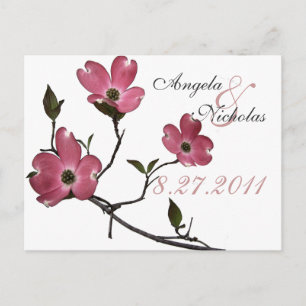 Carte de réponse Cornouiller / Mariage