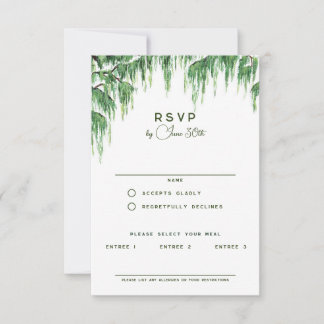 Carte de réponse de 3,5 po x 5 po - Manoir de Wrig