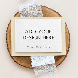 Carte de réponse de boîtier horizontal 3,5 x 5 po