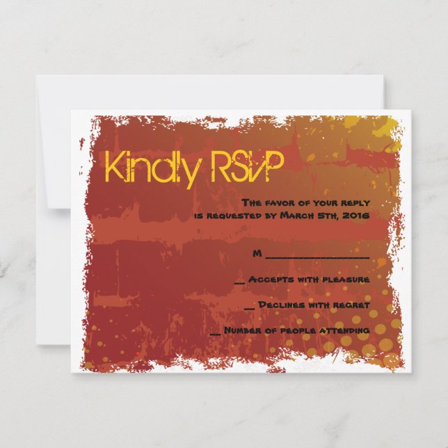 Carte de réponse de la barre de basket Mitzvah (Devant)