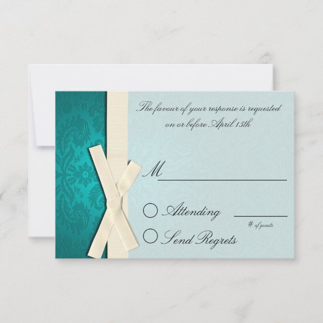 Carte de réponse de la collection Friends (Devant)