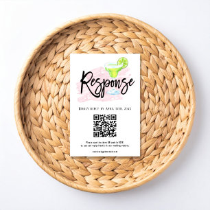 Carte de réponse de mariage "Taco Bout Love" avec