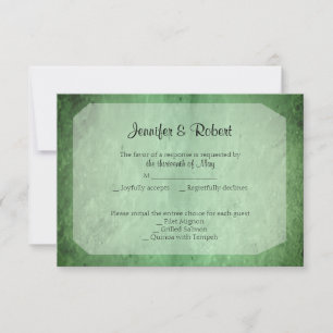 Carte de réponse du 35e anniversaire de Jade Drago