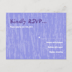 Carte de réponse du Bat mitzvah Hora Chair Dance B