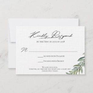 Carte de réponse finale pour Candice