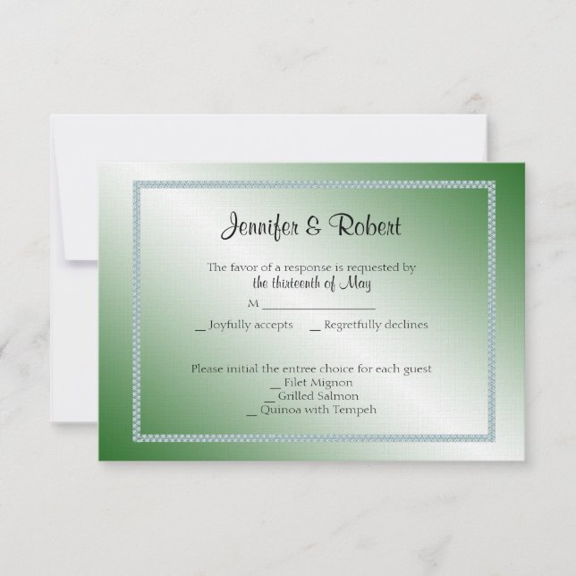 Carte de réponse Jade Swan 35e anniversaire (Devant)