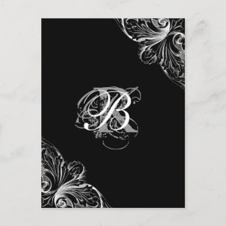Carte de réponse mariage Enregistrer la date Carte