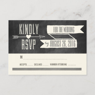 CARTE DE RÉPONSE MARIAGE MODERNE DU CLAVIER
