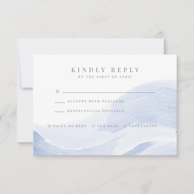 Carte de réponse Ocean Waves (Devant)