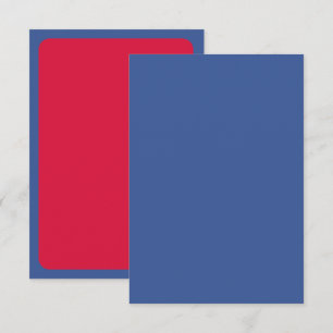 Carte de réponse personnalisée moderne RSVP – Duo