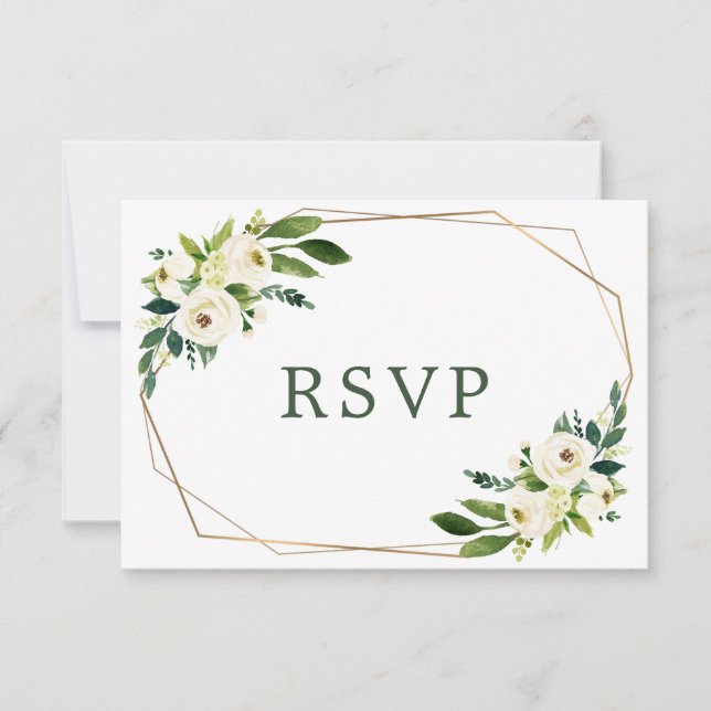 carte de réponse pour choix de repas de mariage av (Devant)