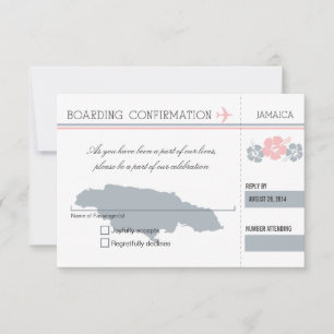 Carte de réponse pour la carte d'embarquement POUR