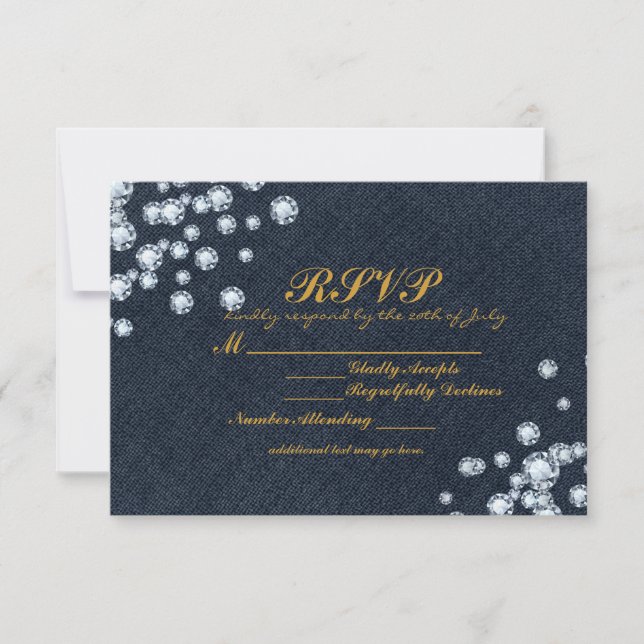 Carte de réponse pour la fête d'anniversaire Dark  (Devant)