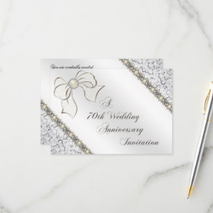 Carte de réponse pour le 70e anniversaire de maria