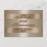 Carte de réponse RSVP 50e anniversaire