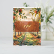 Carte de réponse RSVP à Hot Cocoa & Conversation