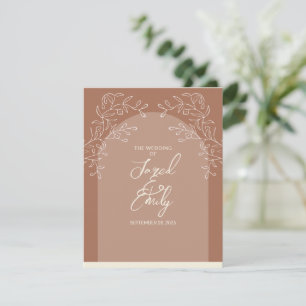 Carte de réponse RSVP de mariage