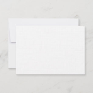 Carte de réponse RSVP de mariage papier lin