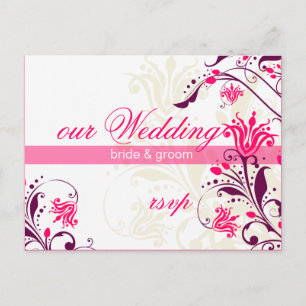 CARTE DE RÉPONSE RSVP :: lily