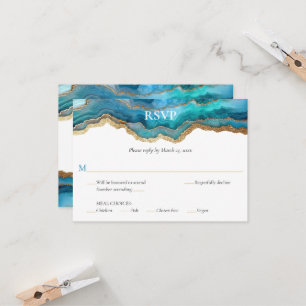 Carte de réponse RSVP pour Bar ou Bat Mitzvah en A