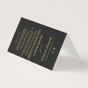 Carte de réponse RSVP pour invitation de mariage n