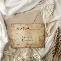 Carte de réponse RSVP Saga Viking Norse