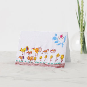 CARTE DE REPRÉSENTATION : "Poulet" de Ma Theu (2e 