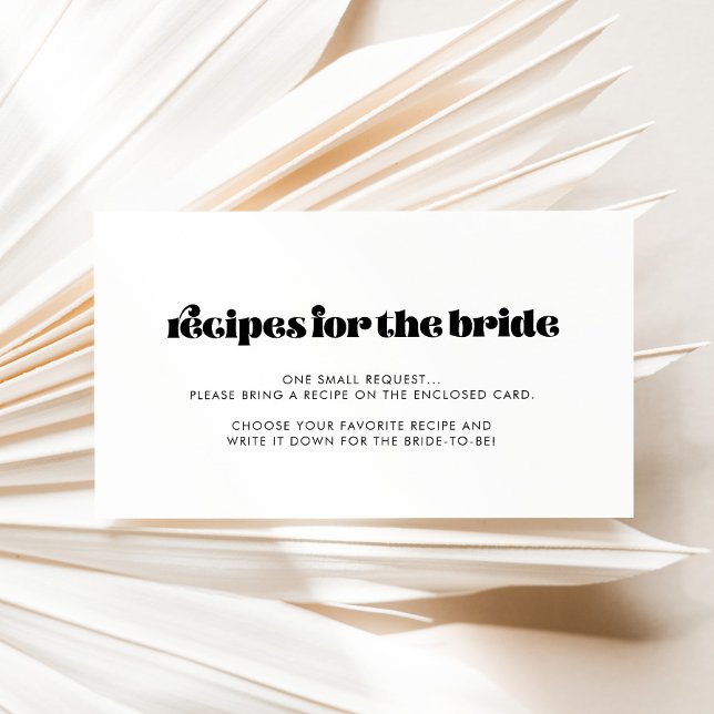 Carte de requête de script rétro vintage (Créateur téléchargé)