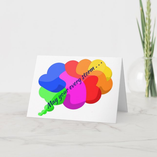 Carte de rétablissement avec art numérique origina (Devant)