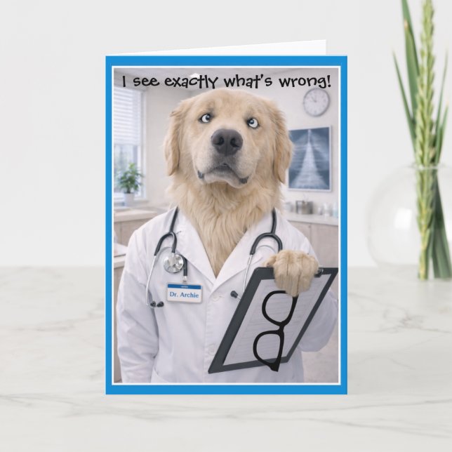 Carte de rétablissement Dr Archie GC-3 (Devant)